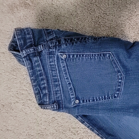 Women Lee Curvy Fit Jeans Lower on The Waist Size: 4P - Picture 5 of 9